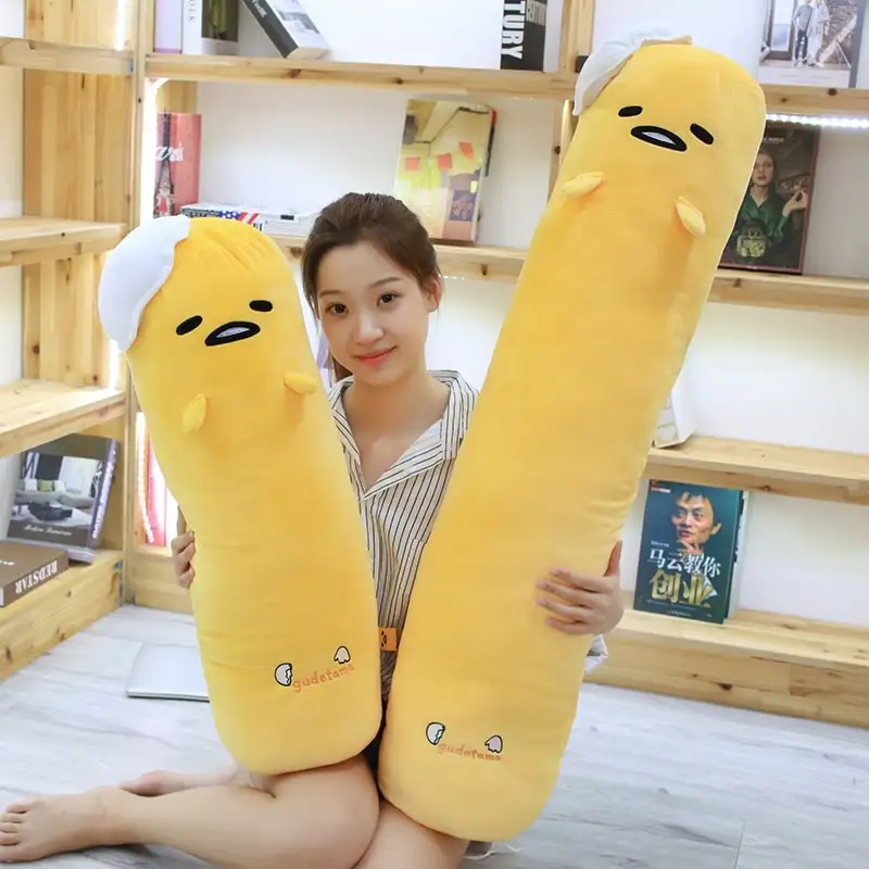 Egg Yolk Long Doll Lazy Egg Cylindrical Boyfriend Sleeping Pillow