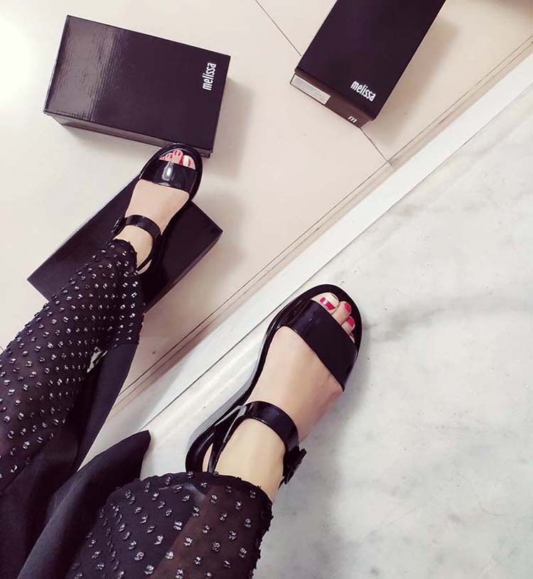 Platform Jelly Sandals, picture 2 of 4