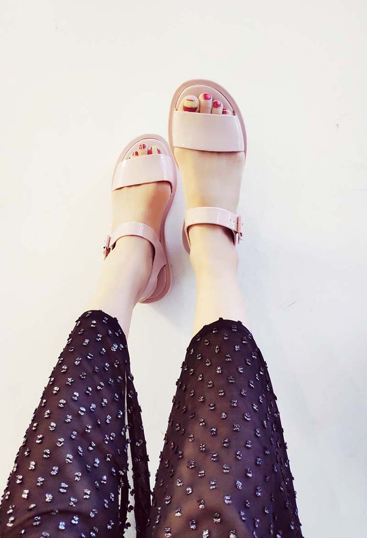 Platform Jelly Sandals, picture 4 of 4