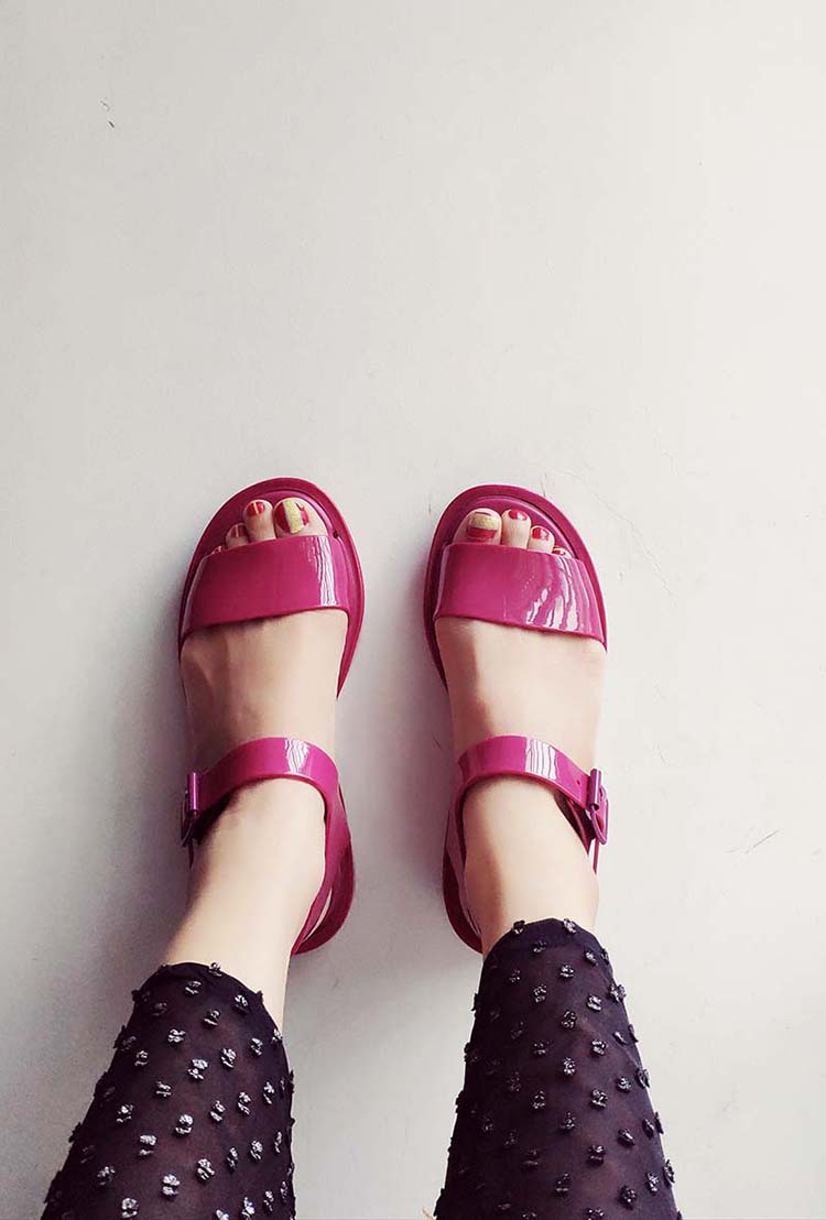 Platform Jelly Sandals, picture 3 of 4
