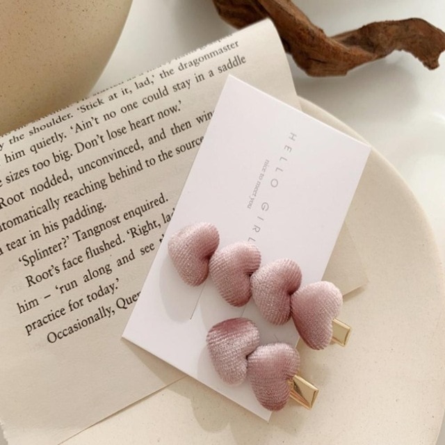 Women's Hairpin Set Cloth Art Korean Version