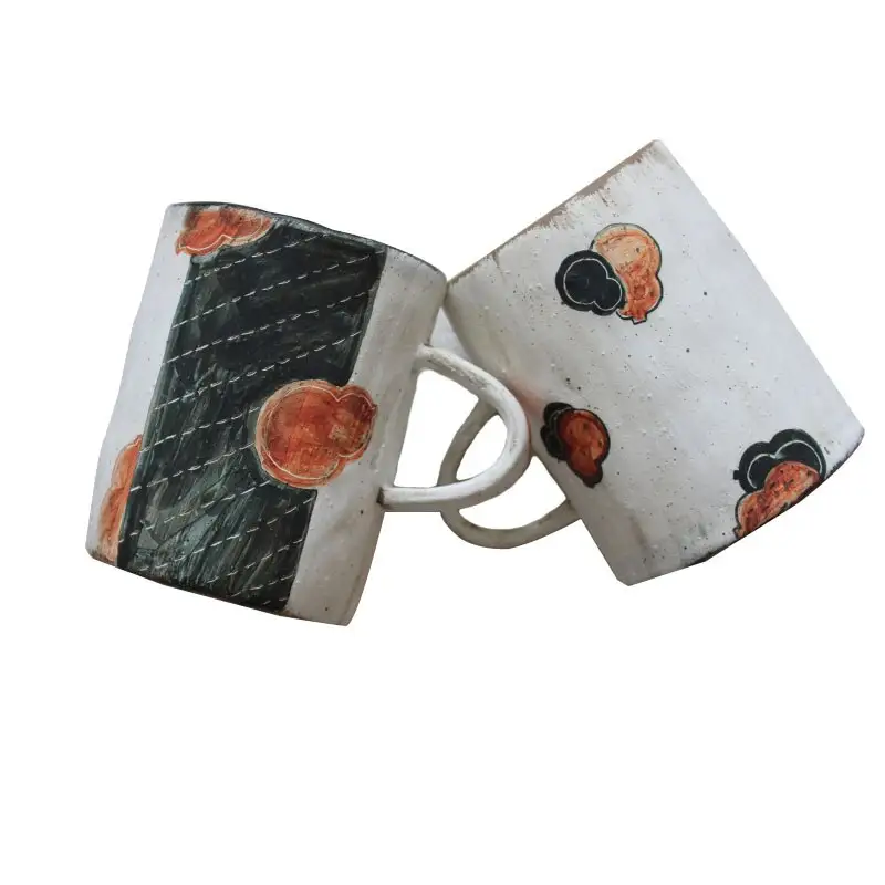 Vintage Mug Hand Made Breakfast Latte Cappuccino Cup