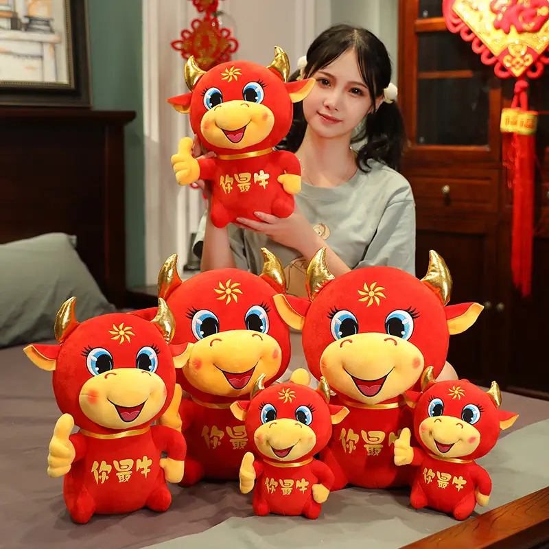 Happy Chinese Style Tang Costume Doll Cow Your Best Coll