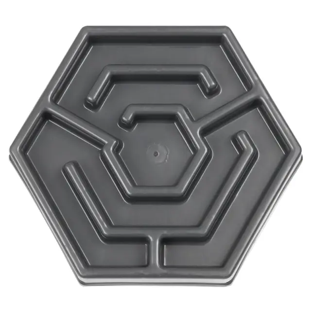 Pet Slow Food Bowl For Dogs To Prevent Choking Black - Shop at LoveMi