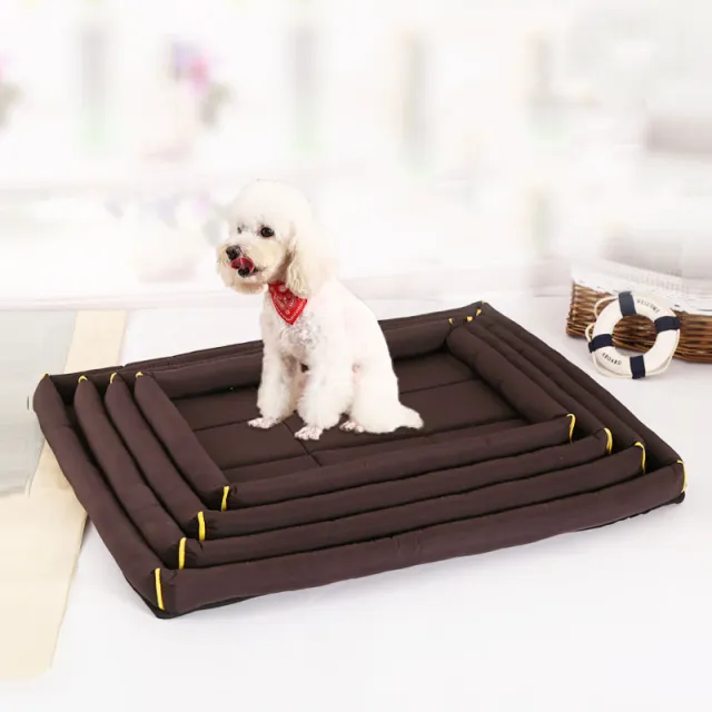 Waterproof General Small And Medium Pet Dog Kennel Coffee - Shop at LoveMi