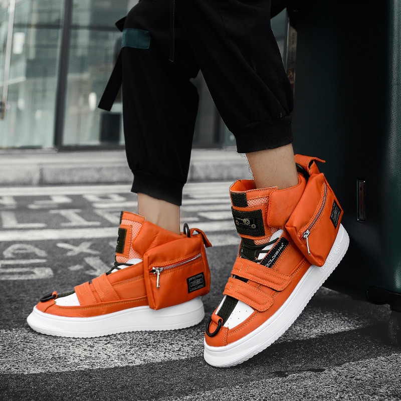 Personalized Big Pocket Hair Stylist High Top Shoes