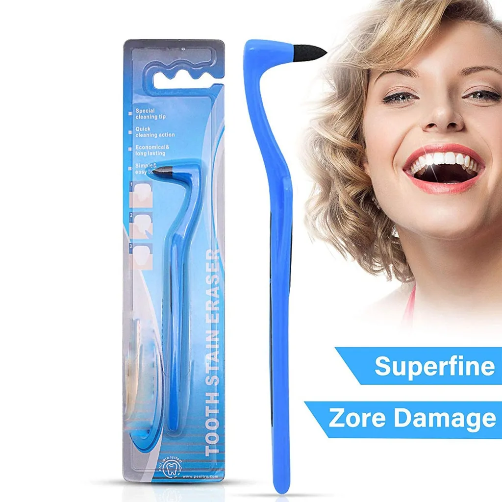 Oral Care Device Manual Polishing And Cleaning Teeth - Blue