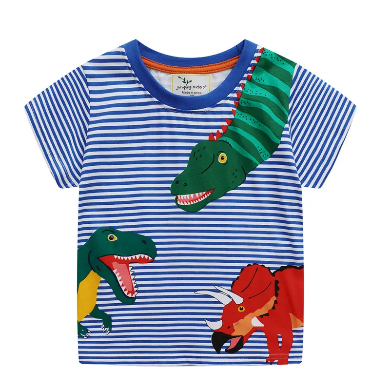 Children's Dinosaur T-shirt Boys Short Sleeve Cartoon