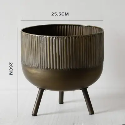 Flower Insert American Retro Soft Do Home Flower Pot Bronze