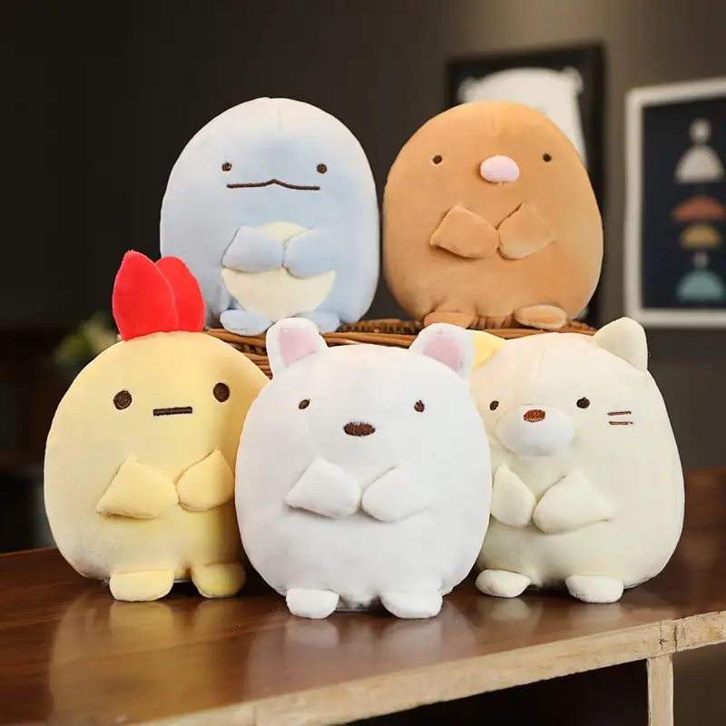 Japanese Cartoon Moving Corner Bio-electric Doll Plush Toy