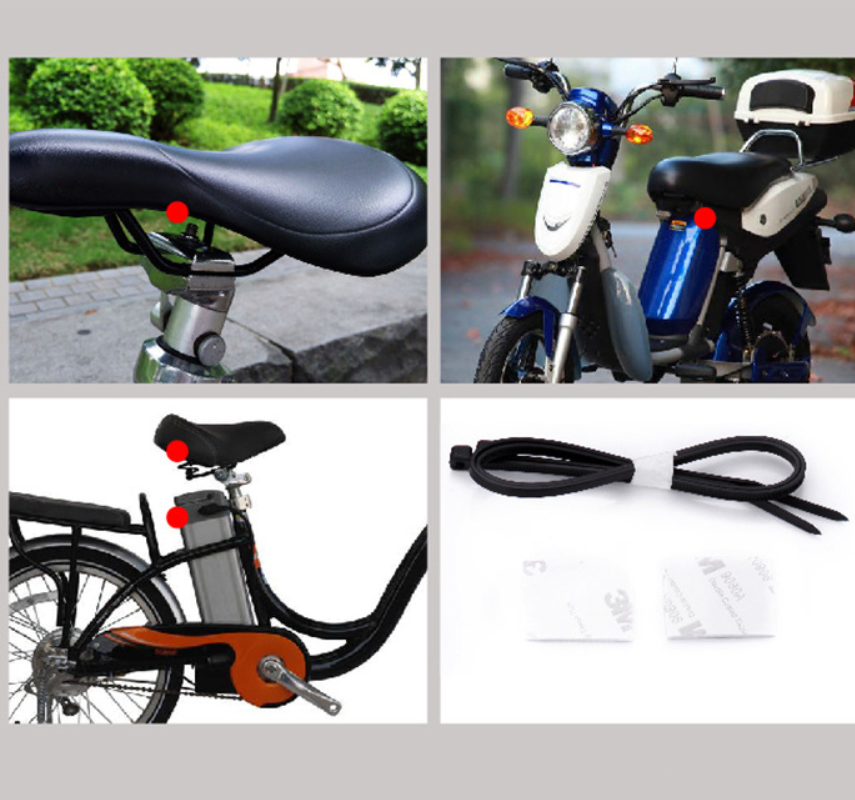 Wireless Vibration Single Car Electric Car Burglar Alarm — foto 3