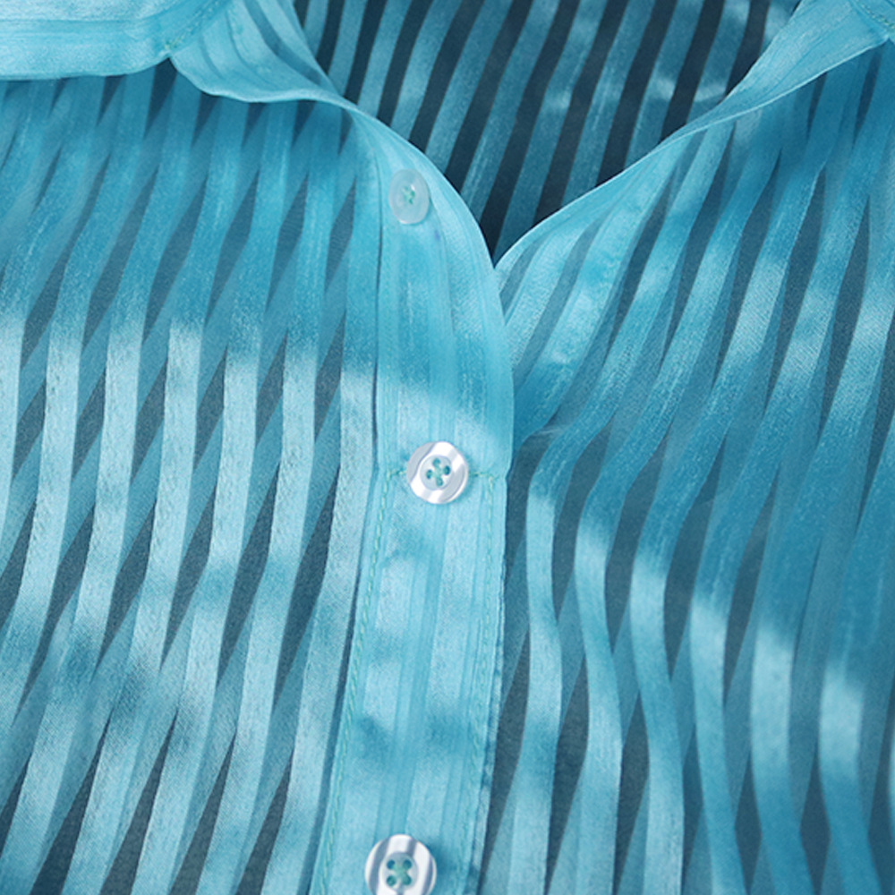 Sexy Crdigan With Tie Bow Puff Sleeves