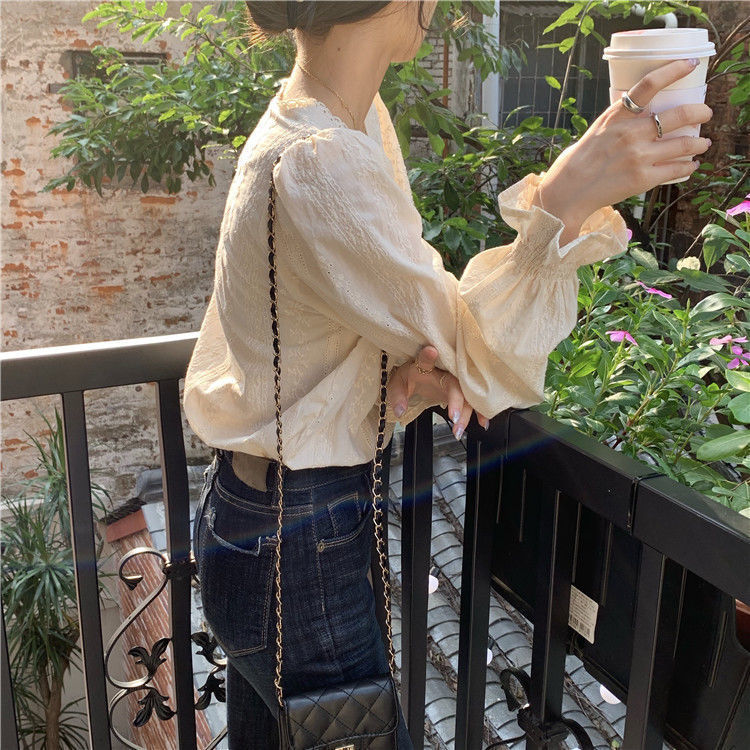 Long Sleeved Shirt With Wild Design And Western Temperament