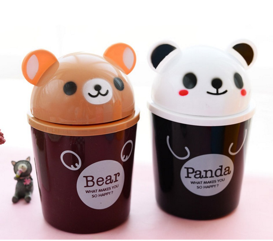 Title 2, Hot Sale Cartoon Waste Bins Trumpet Desktops Mi...