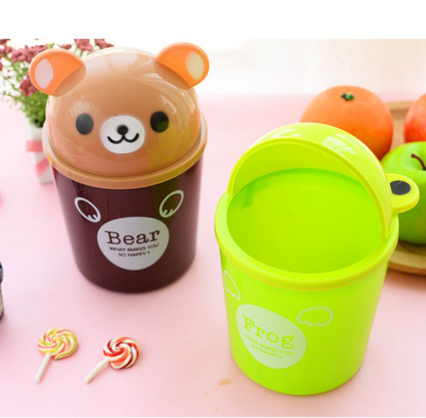 Title 4, Hot Sale Cartoon Waste Bins Trumpet Desktops Mi...