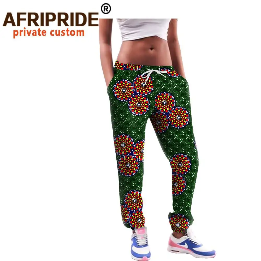 African Ethnic Characteristic Batik Printed Cotton Pants
