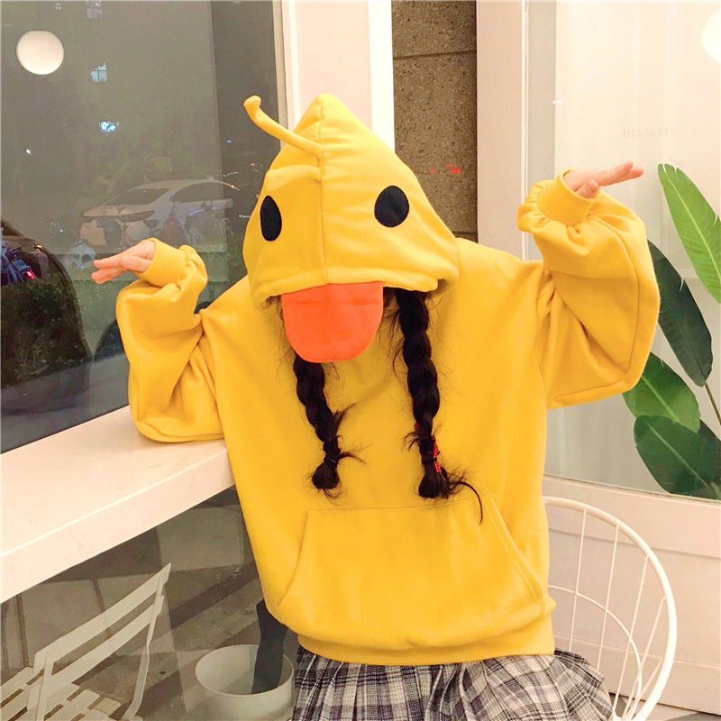 Funny Girl Little Yellow Duck Net Red Same Style