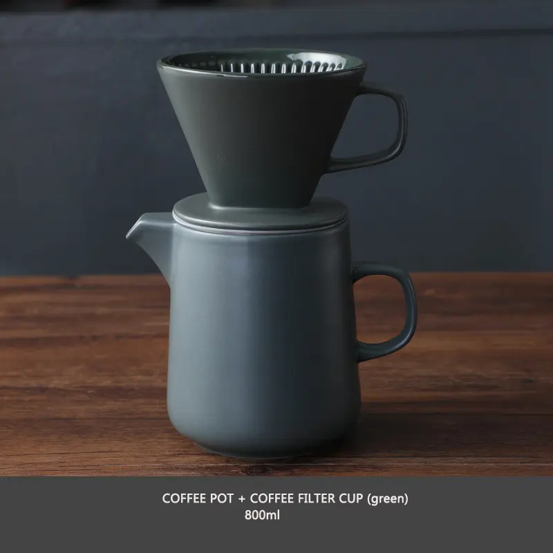 Ceramic Drip Coffee Maker Set For Home Use