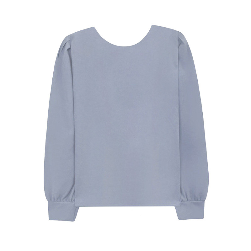 Title 2, New All-Match Round Neck Long-Sleeved Women