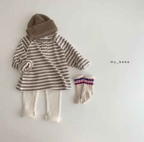 New Korean Baby Waffle T-Shirts for Children Launched