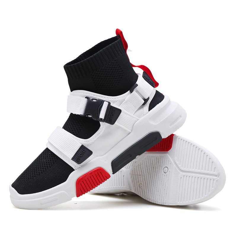 Title 5, Summer High-Top Socks Shoes Men