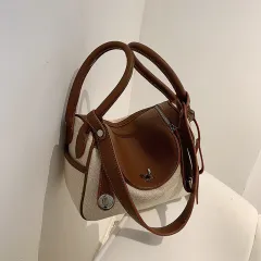 Women's Bag Fashion Casual Shoulder Bag Handbag - Brown - View 1