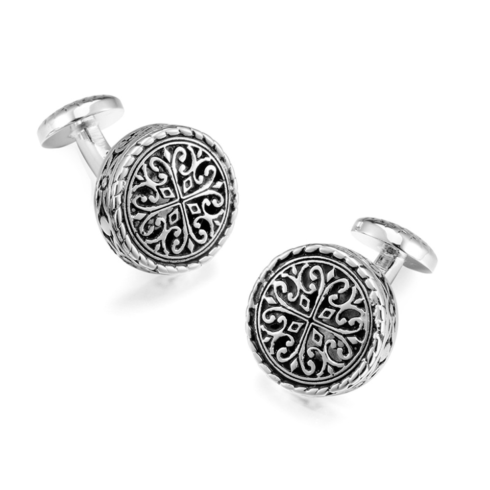 French Flower Cufflinks