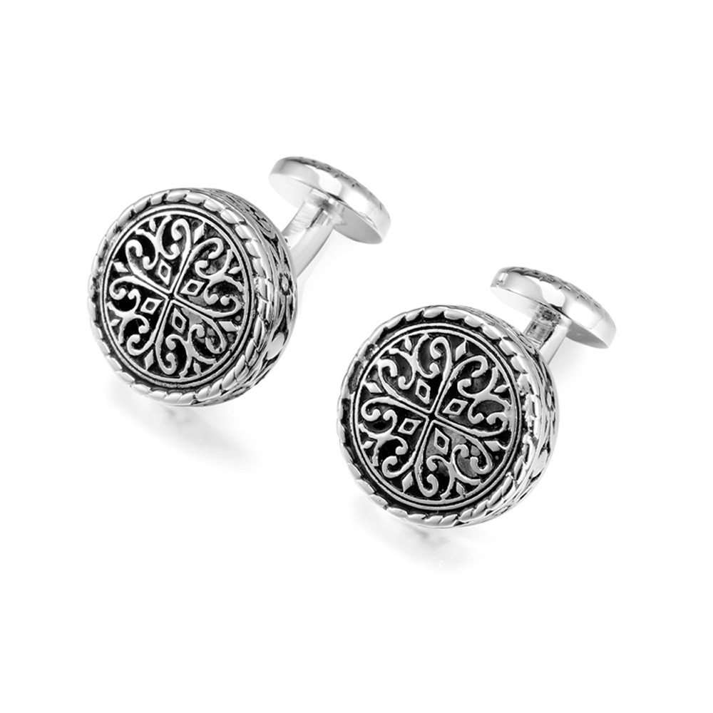 French Flower Cufflinks, picture 2 of 4