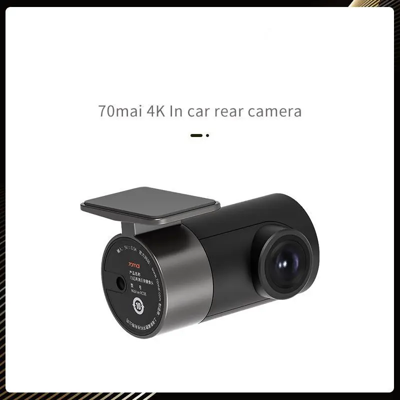 4K HD Rear Camera in Car