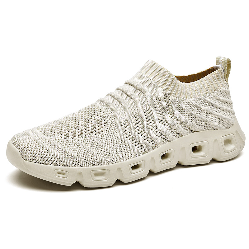 Title 4, Soft Sole Comfortable Fly Woven Large Size Men