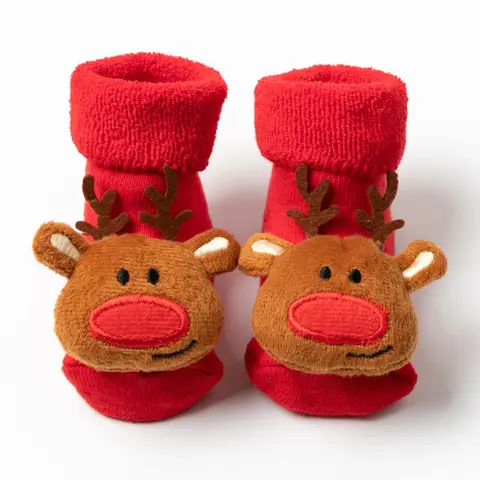 Christmas Children's Socks Thickened Terry
