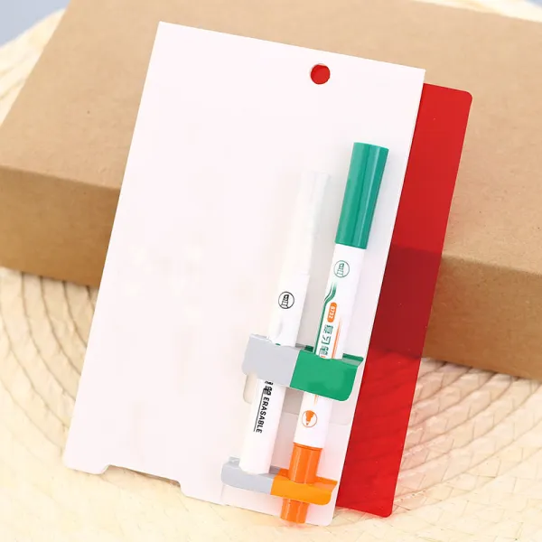 Erasable Highlighters for Annotating Books
