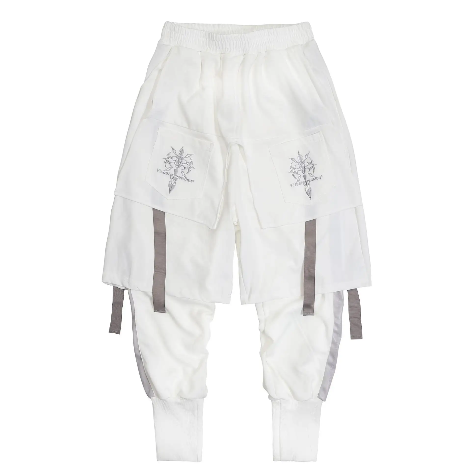 Loose-fitting Trousers Men's Youth College Casual Sports Pants