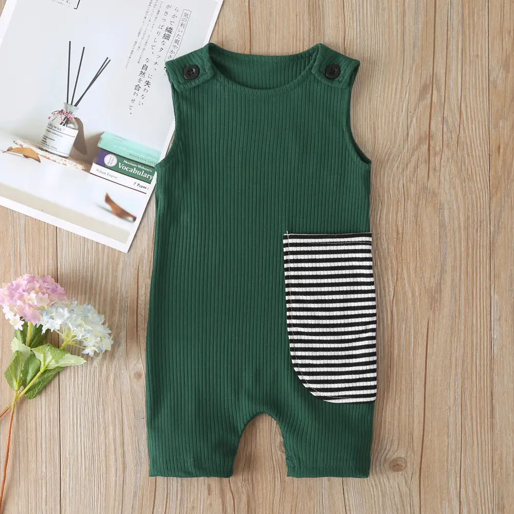 Newborn Summer Hot Style Sleeveless One-Piece Romper