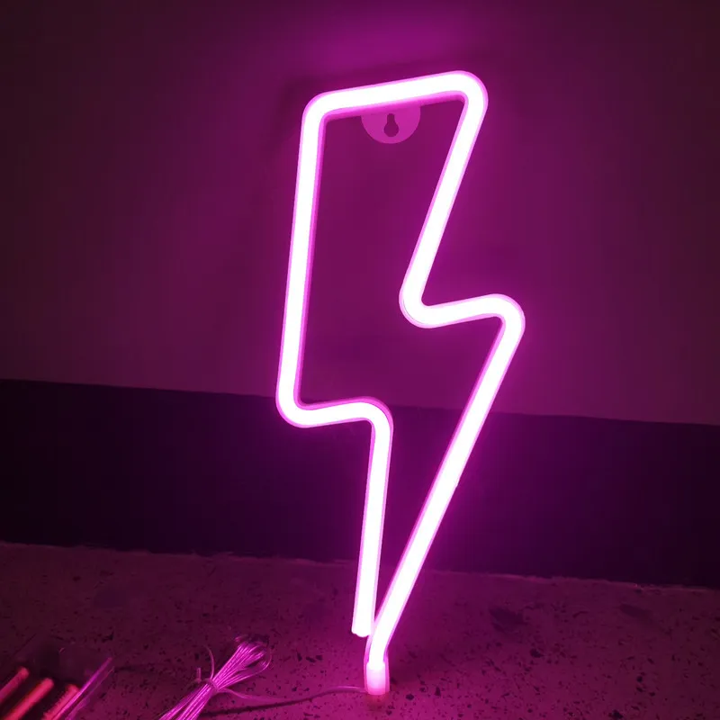 Net Red Room Decoration Lightning Neon Lights – image 4
