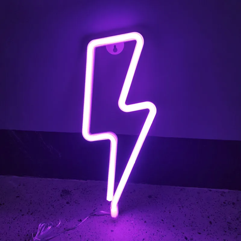 Net Red Room Decoration Lightning Neon Lights – image 7