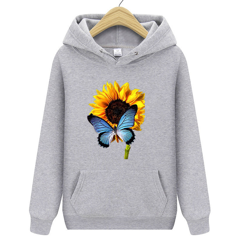 Title 2, Sunflower Butterfly Sweater Women