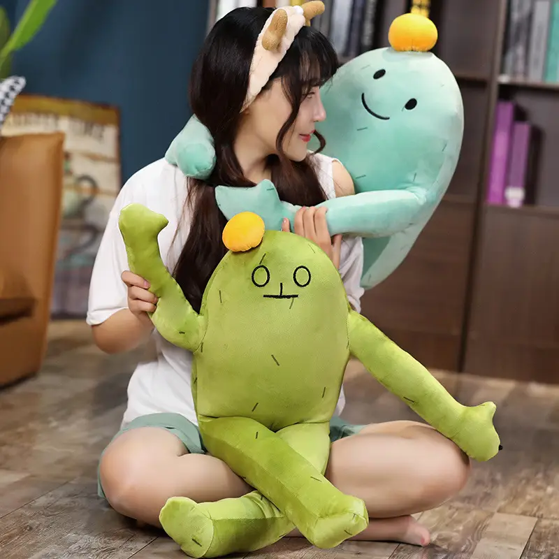 Healing Cactus Accompanied By Plush Doll