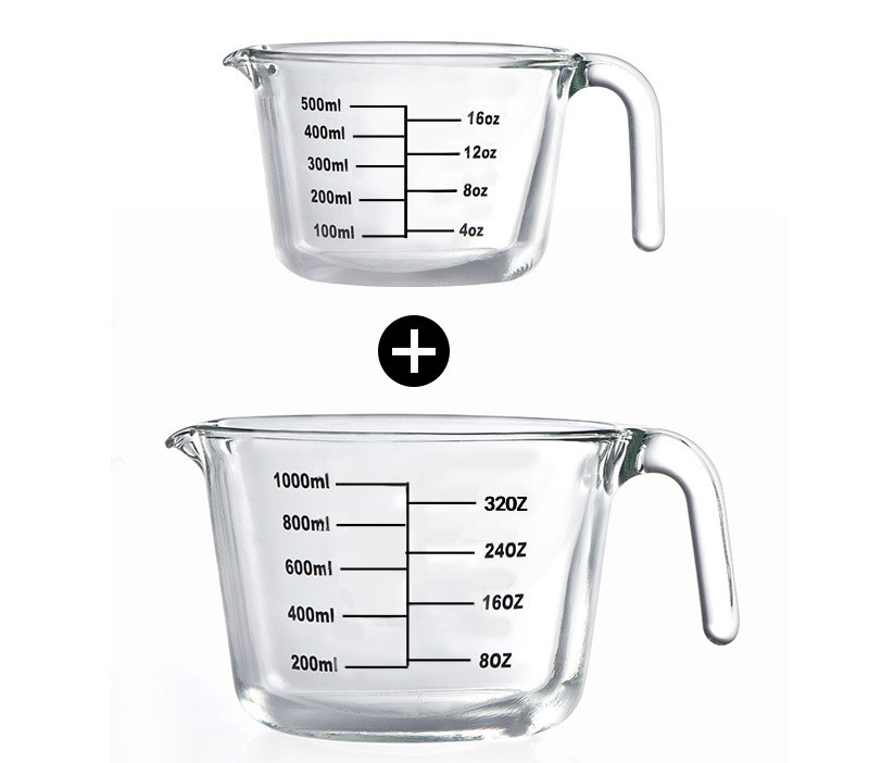 Title 1, Anchor Hocking 1 Litre Glass Measuring Jug. Mea...