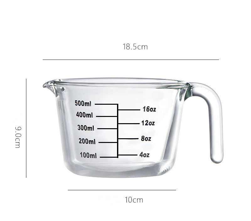 Title 6, Anchor Hocking 1 Litre Glass Measuring Jug. Mea...