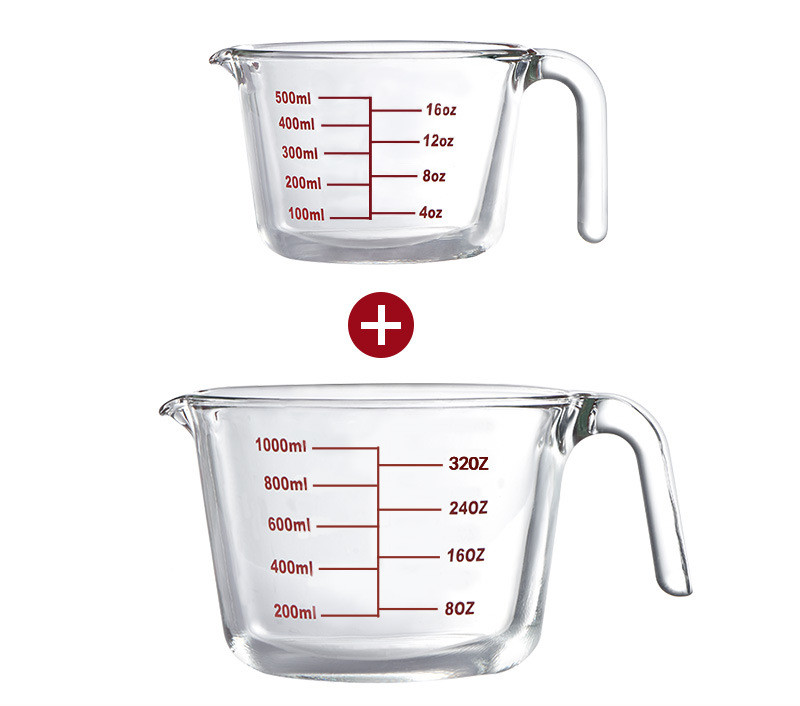 Title 4, Anchor Hocking 1 Litre Glass Measuring Jug. Mea...