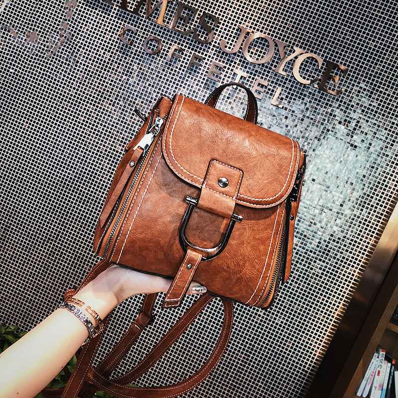 One Shoulder Summer Mini Soft Leather Bag