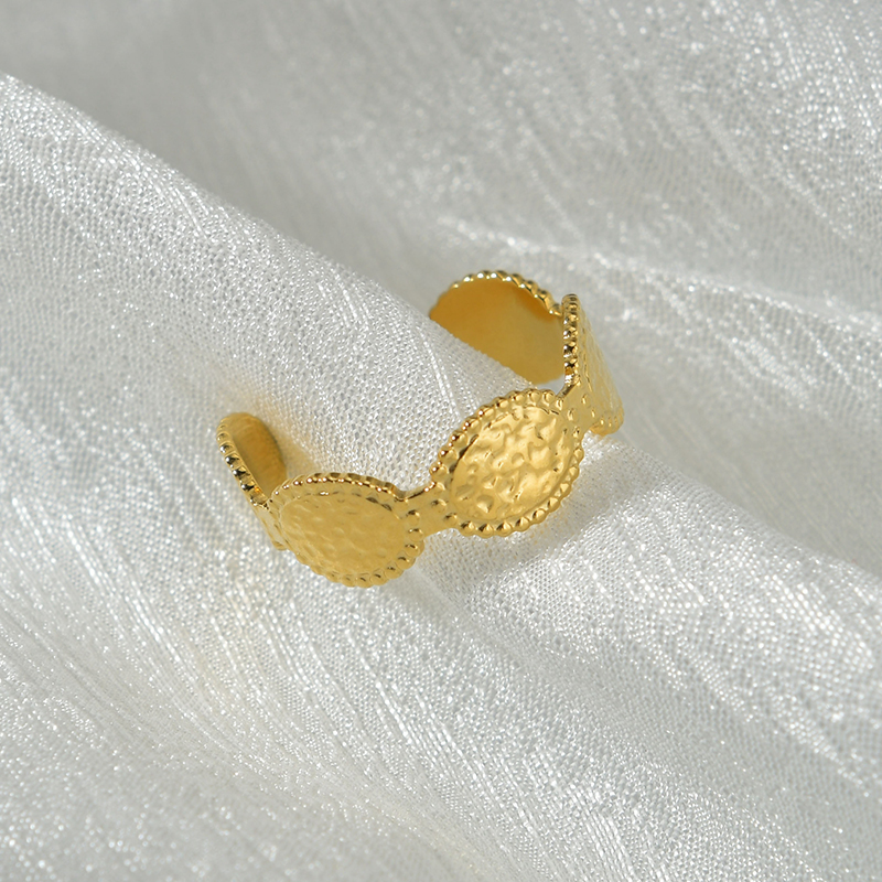 Vintage Turquoise Irregular Texture Ring