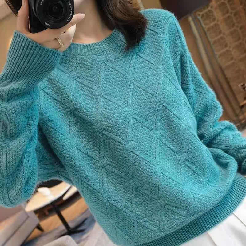 Loose Korean sweater women's autumn winter sweater