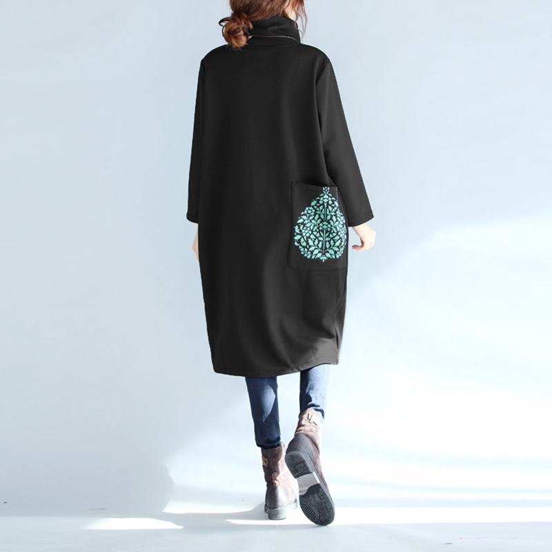 Plus Fat Size Dress Women Spring And Autumn New