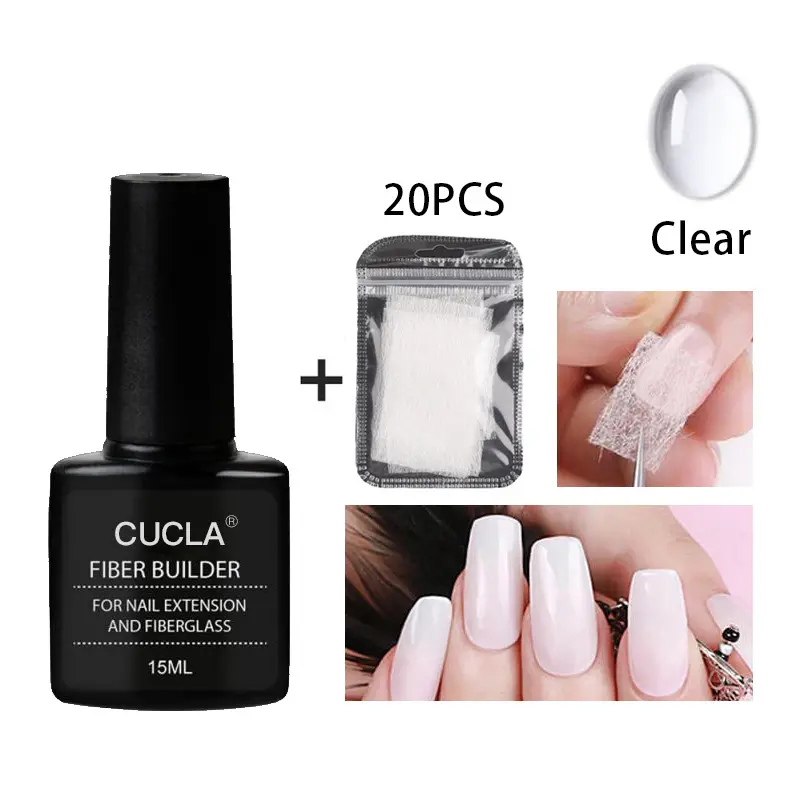 Explosive Manicure Fiber Extension Glue Set Liquid