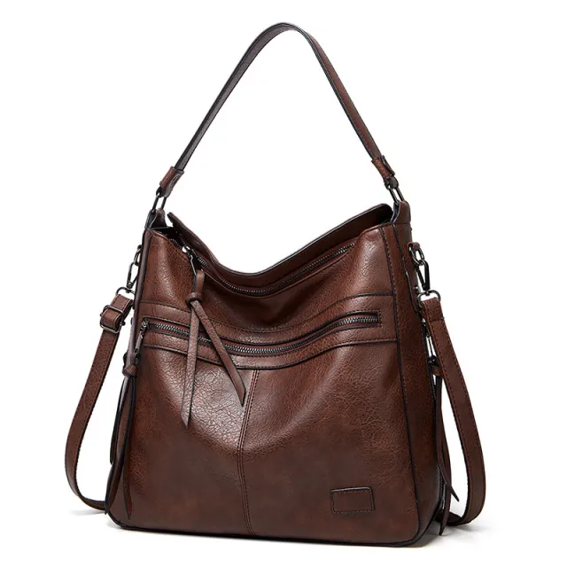 European and American Temperament Women's Shoulder Messenger Bag Coffee - Shop at LoveMi