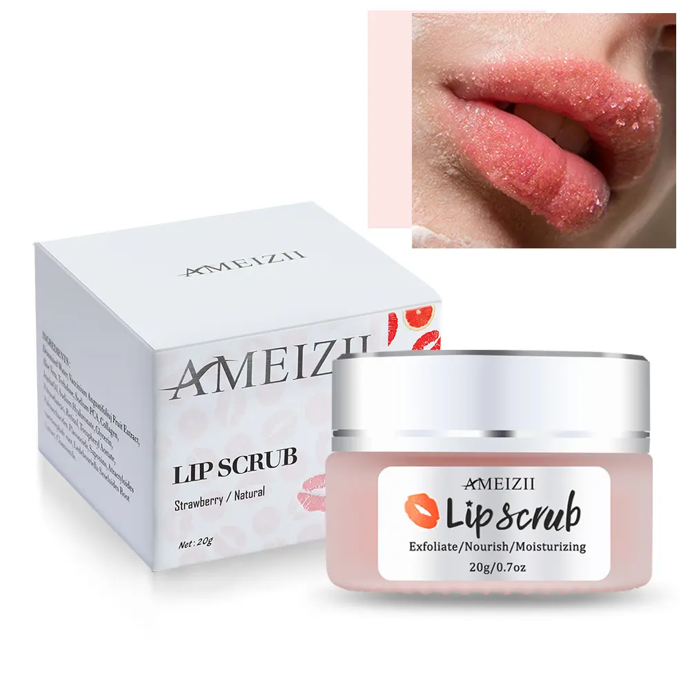 Lip Scrub Moisturizing Gentle Exfoliating Lip Repair Care Diminishing