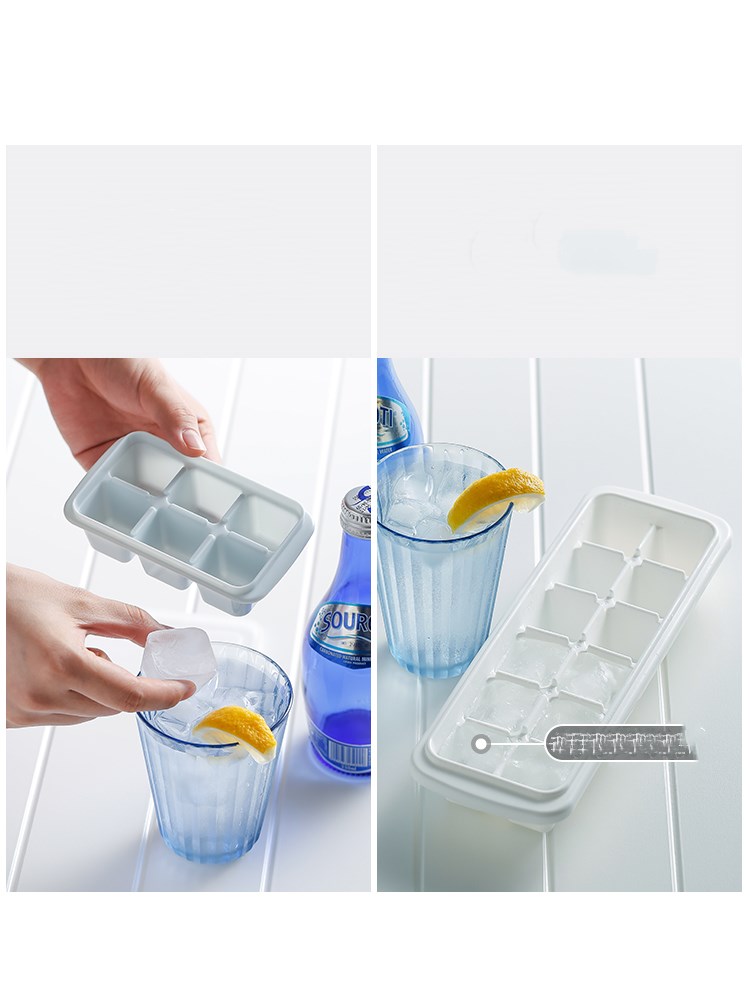 Title 2, Plastic Ice Tray Mold With Lid Ice Box Homemade...