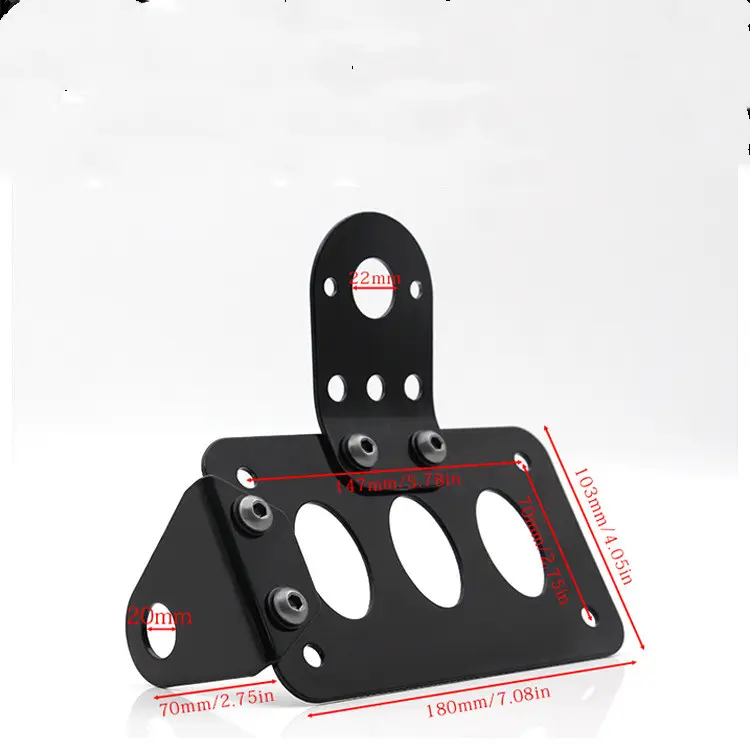 Motorcycle Accessories Aluminum Side Direction Taillight
